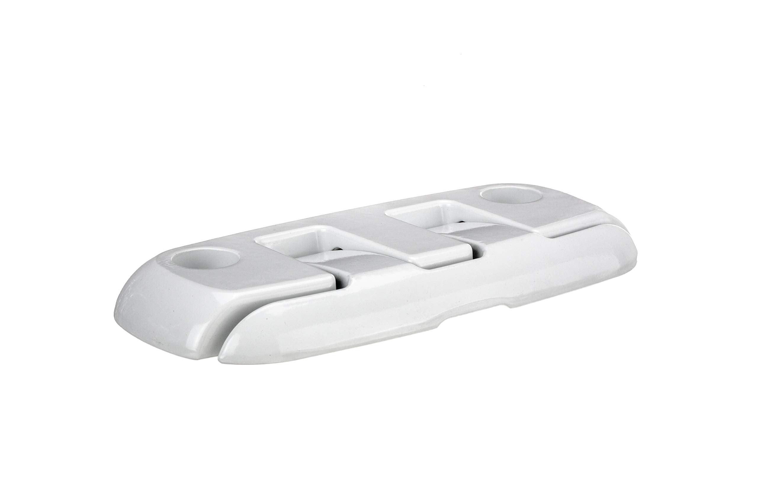 Attwood Low-Profile 12048-4 Aluminum Fold-Down 8-Inch Marine Dock Cleat
