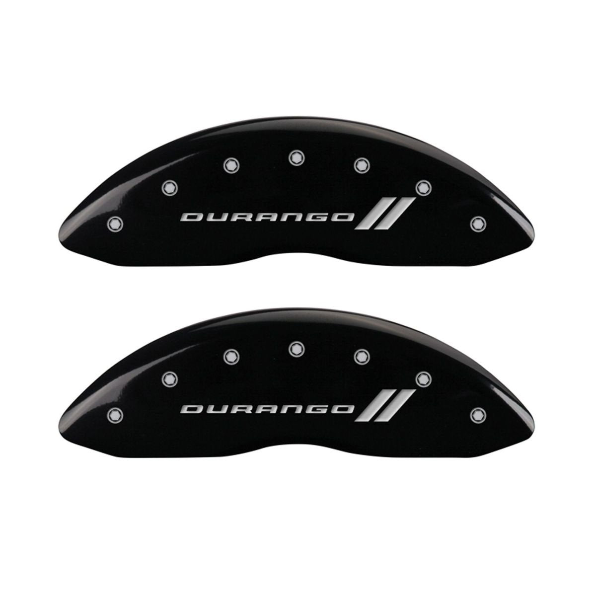 Durango MGP Caliper Covers 12043SDGOBK Black Caliper Covers - Engraved Front & Rear44; Set of 4