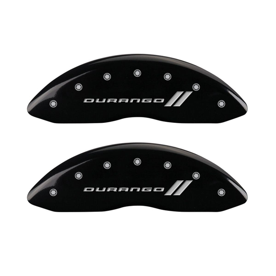 Durango MGP Caliper Covers 12043SDGOBK Black Caliper Covers - Engraved Front & Rear44; Set of 4