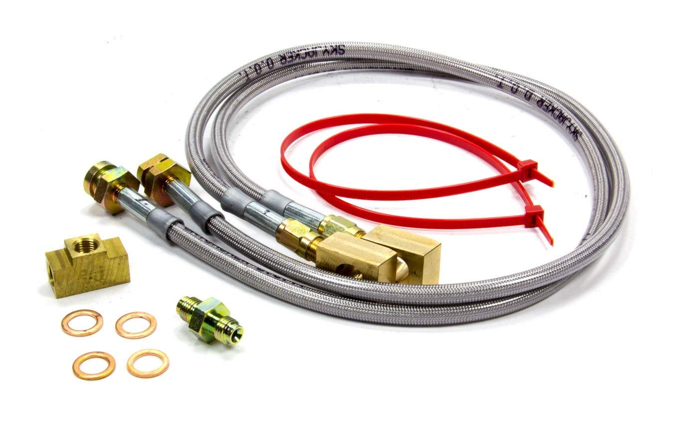 4"- 8" Skyjacker (FBL81) Stainless Steel Brake Line - Pair