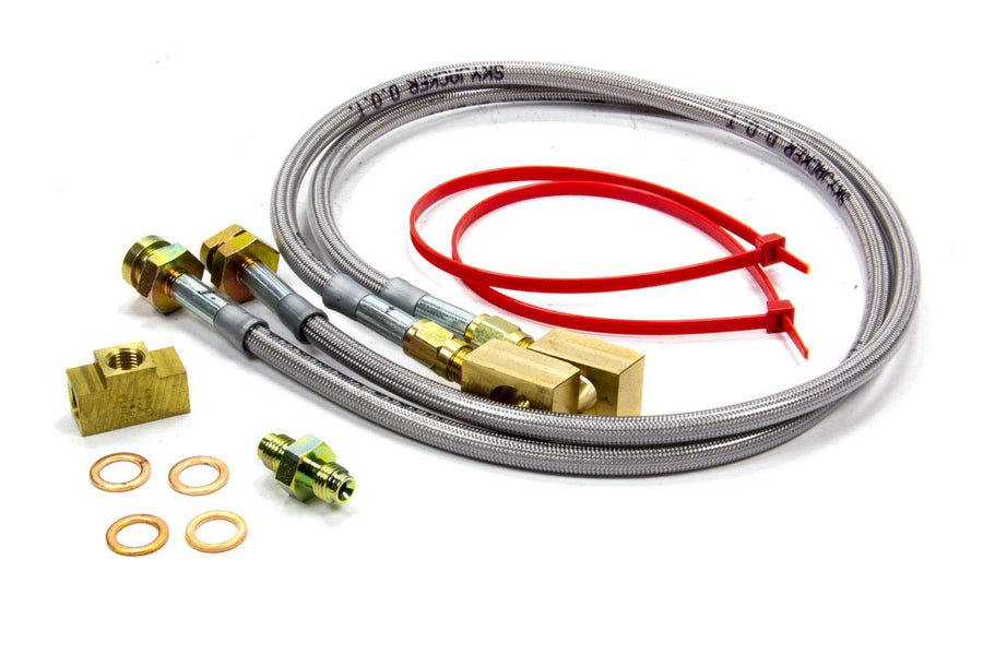 4"- 8" Skyjacker (FBL81) Stainless Steel Brake Line - Pair