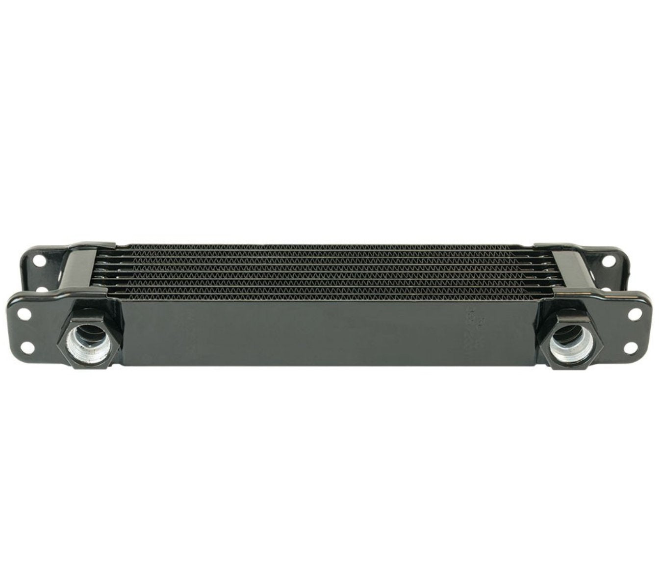 Stacked Plate Flex-a-lite (500007) 7-Row Engine-Oil Cooler, 11 x 2 3/4 x 1 3/4" with AN Fittings