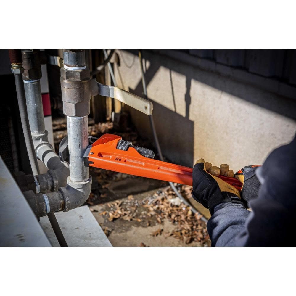 Pipe Wrench, CRESCENT 24", Cast Iron (CIPW24)