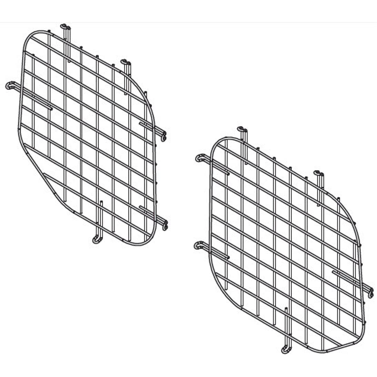 Rear Door Model 88054 Window Screen, Compact, Transit Connect