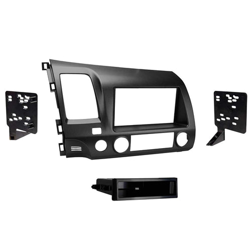 Metra Honda Civic 2006-2001 997816F DIN/DDIN Install Kit, Gunmetal