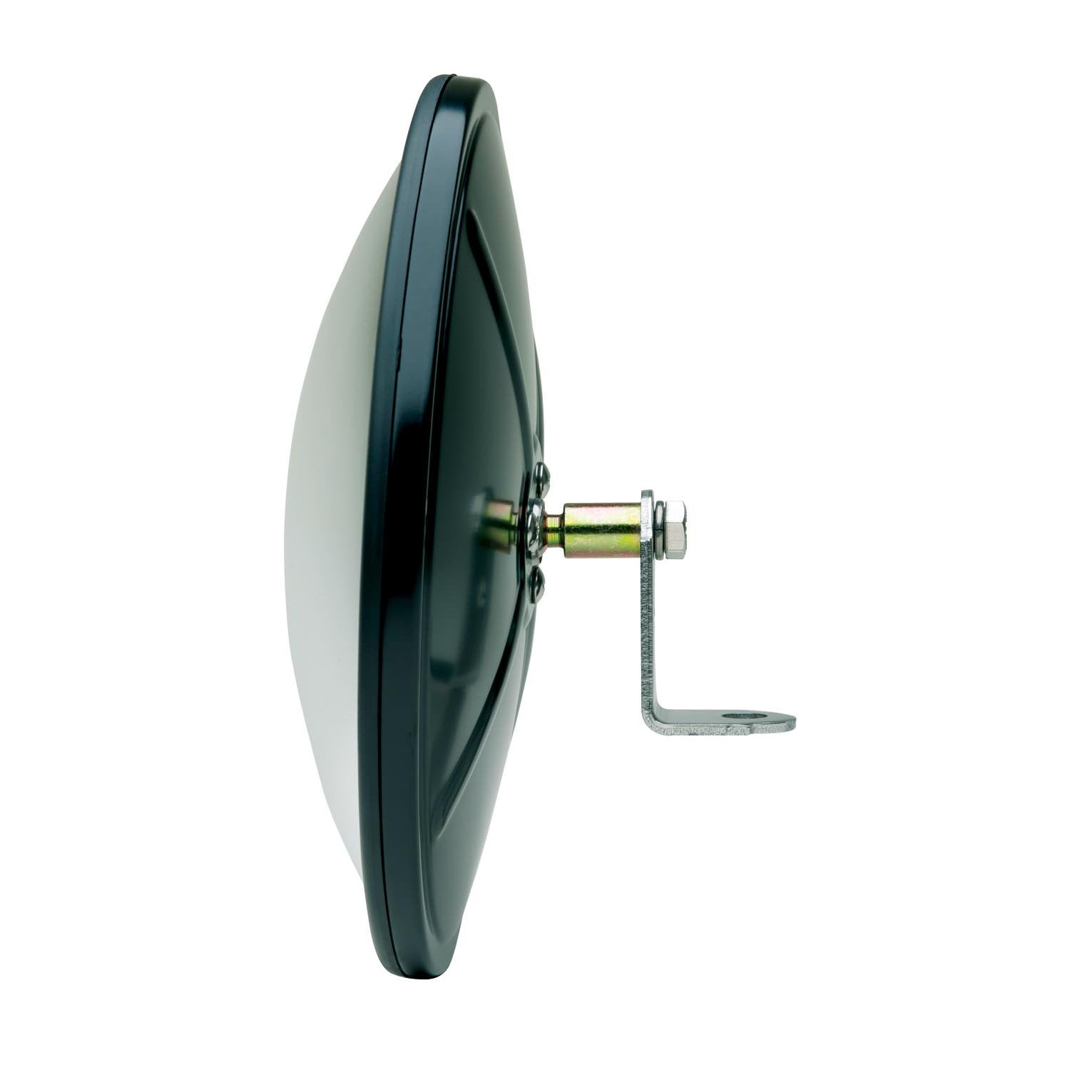 CL085BBB Fit System 8-1/2" Black Round Full Bubble Convex Mirror