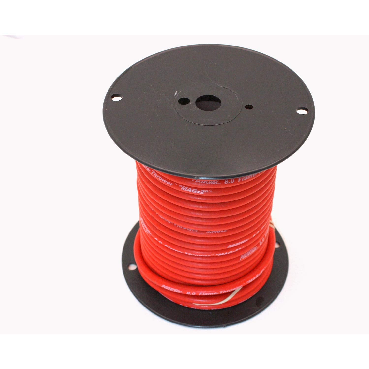 8mm Wire Pertronix Red (White Script - 100Ft spool)
