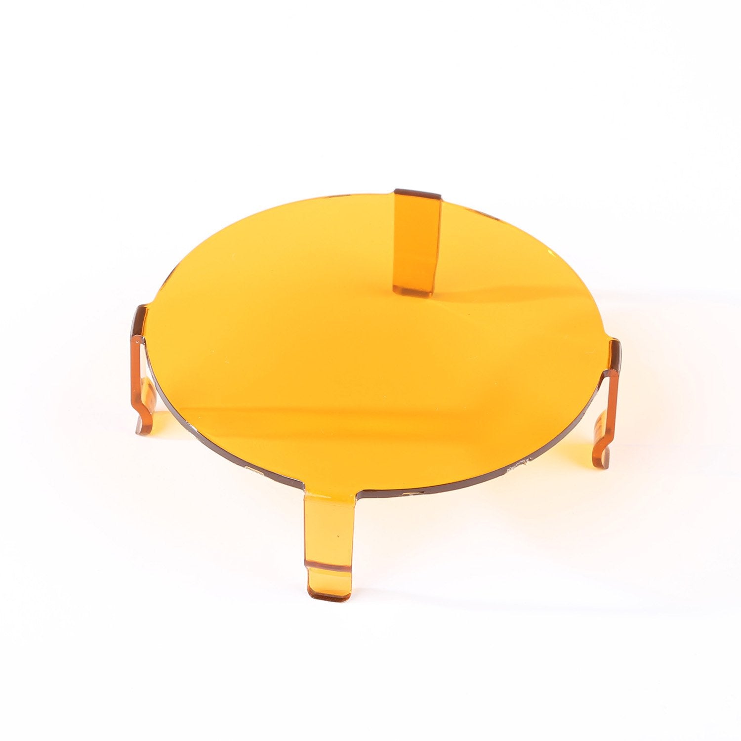 Light Cover, Rugged Ridge 3.5 Inch, Round, Amber | 15210.68