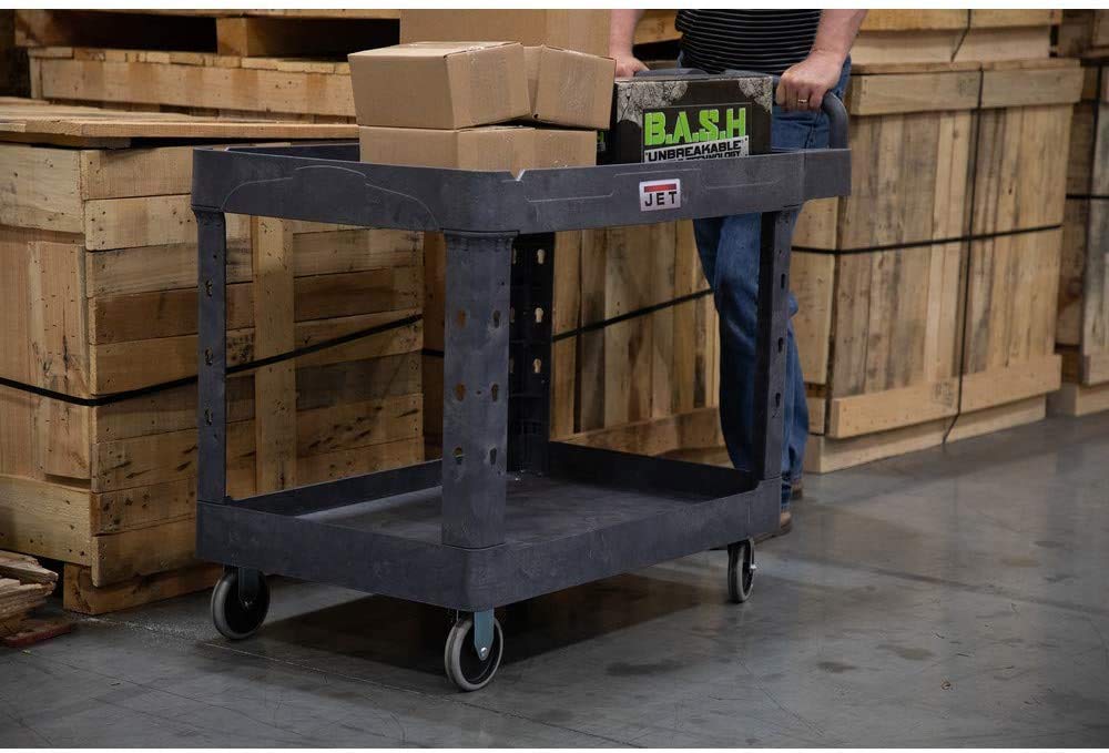 JET 500 Lbs. Capacity Utility Service Cart, 43" x 25" (Model PUC-4325)