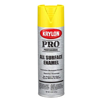 Krylon Professional K05818007 All Surface Enamels, Yellow, 15 Ounce