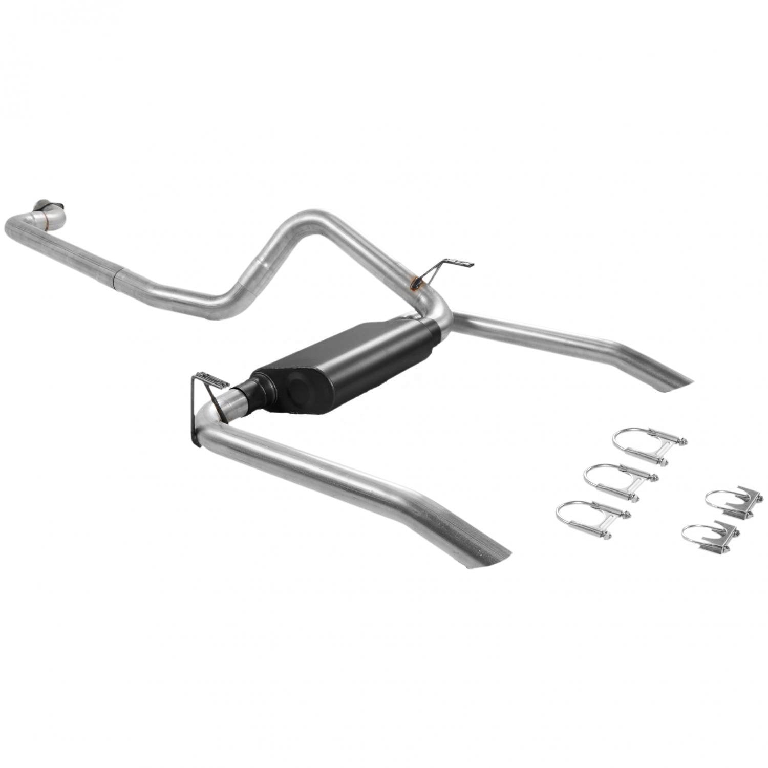 Flowmaster American Thunder 17143 Cat-Back Exhaust Kit 3 Inch Aluminized Steel Compatible with 1993-1995 Chevy Camaro and Pontiac Firebird with 5.7L LT-1 engine