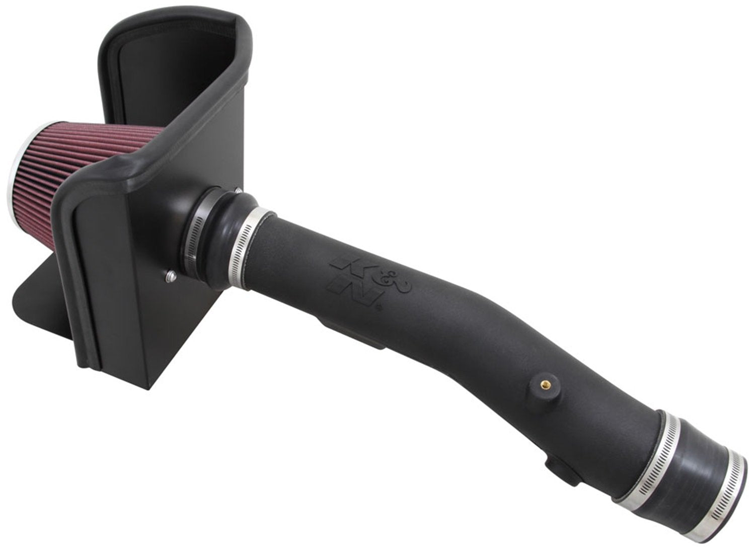 Cold Air Intake System K&N: High-Flow Air Filter, Increase Performance & Towing: Compatible with 2004-2015 Toyota: Tacoma, 63-9037