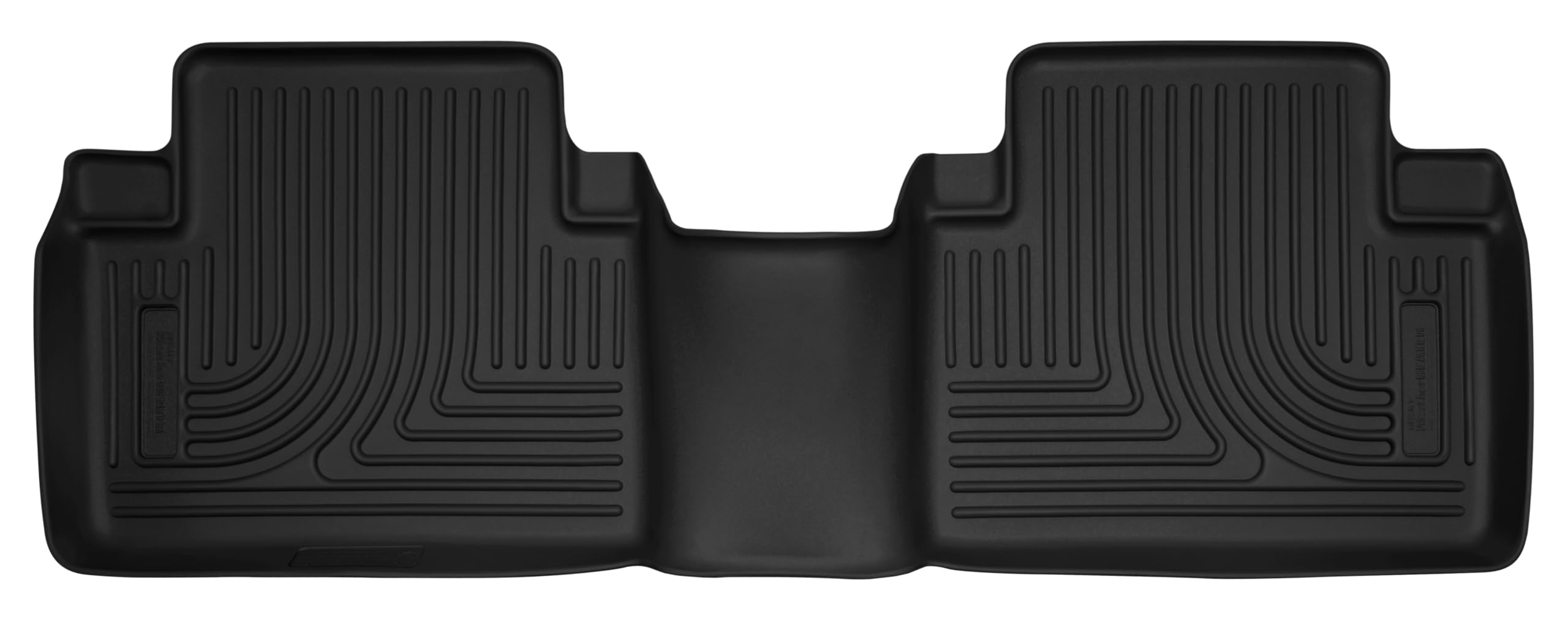 Husky Liners Floor Mats X-act Contour | Fits 2014 - 2020 Nissan Rogue (Excludes Sport); 2014 - 2015 Nissan X-TRAIL | 2nd Row, 1-pc Black - 52481