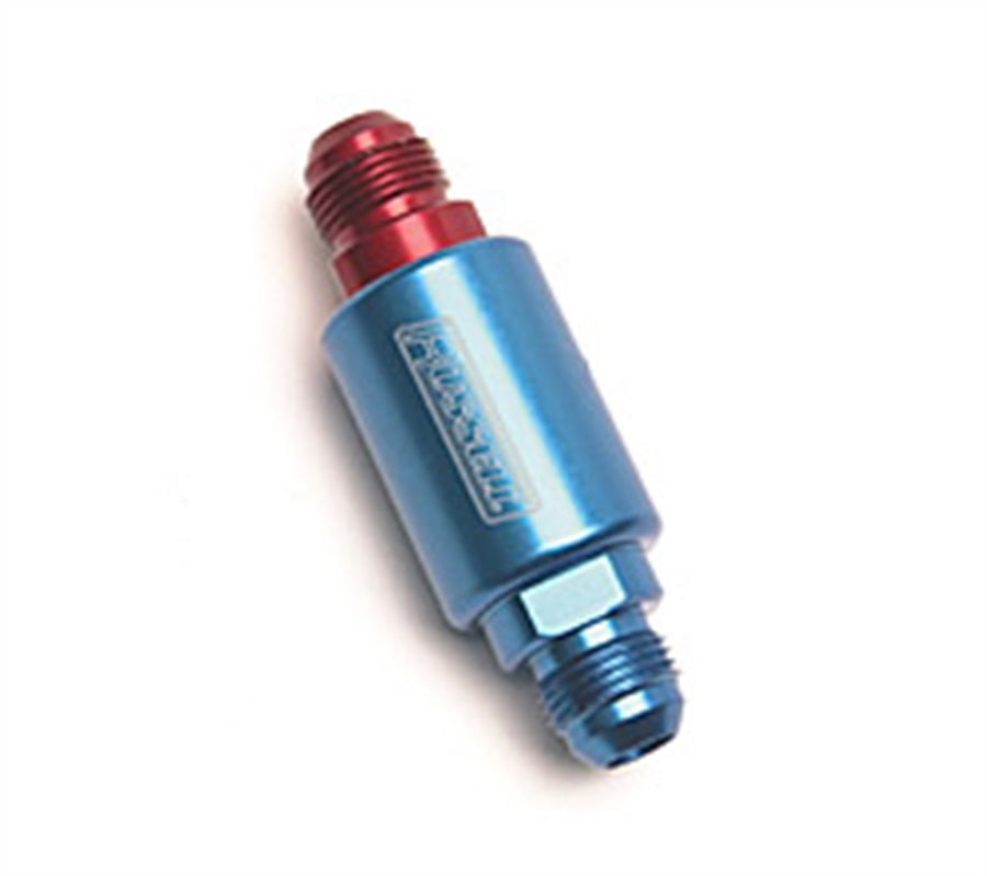 Edelbrock 650100 Red and Blue Anodized Aluminum Competition Fuel Filter