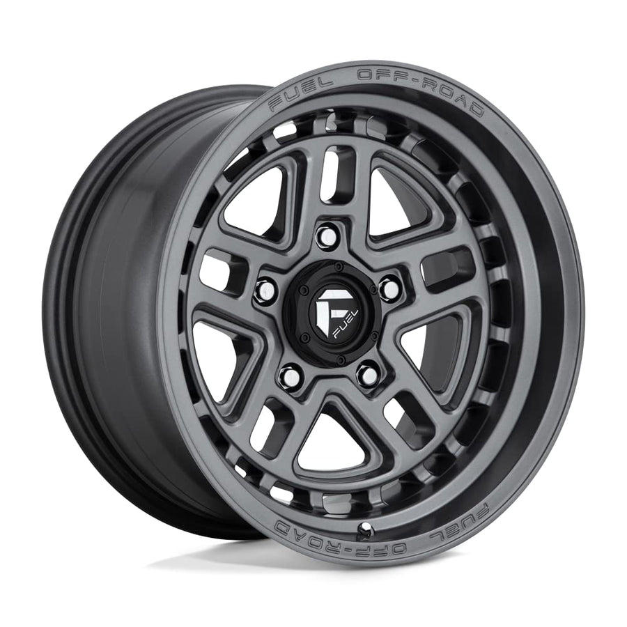 1PC Fuel D668 17X9 5X5.5 MT-GNMTL -12MM - D6681790B445