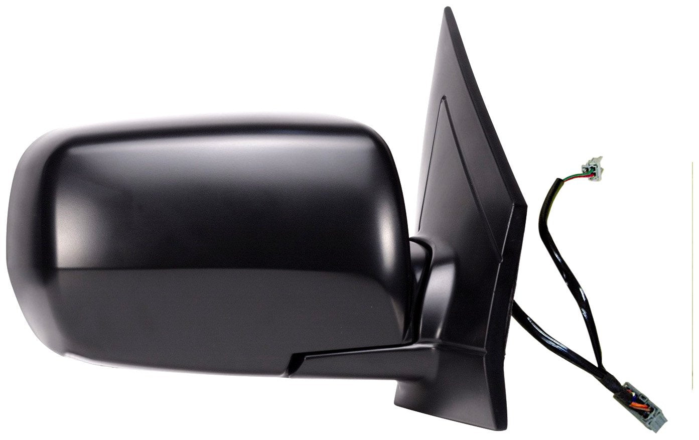 Fit System Mirror Passenger Side for Acura MDX, w/Memory, Touring Package, Black, Foldaway, Heated Power