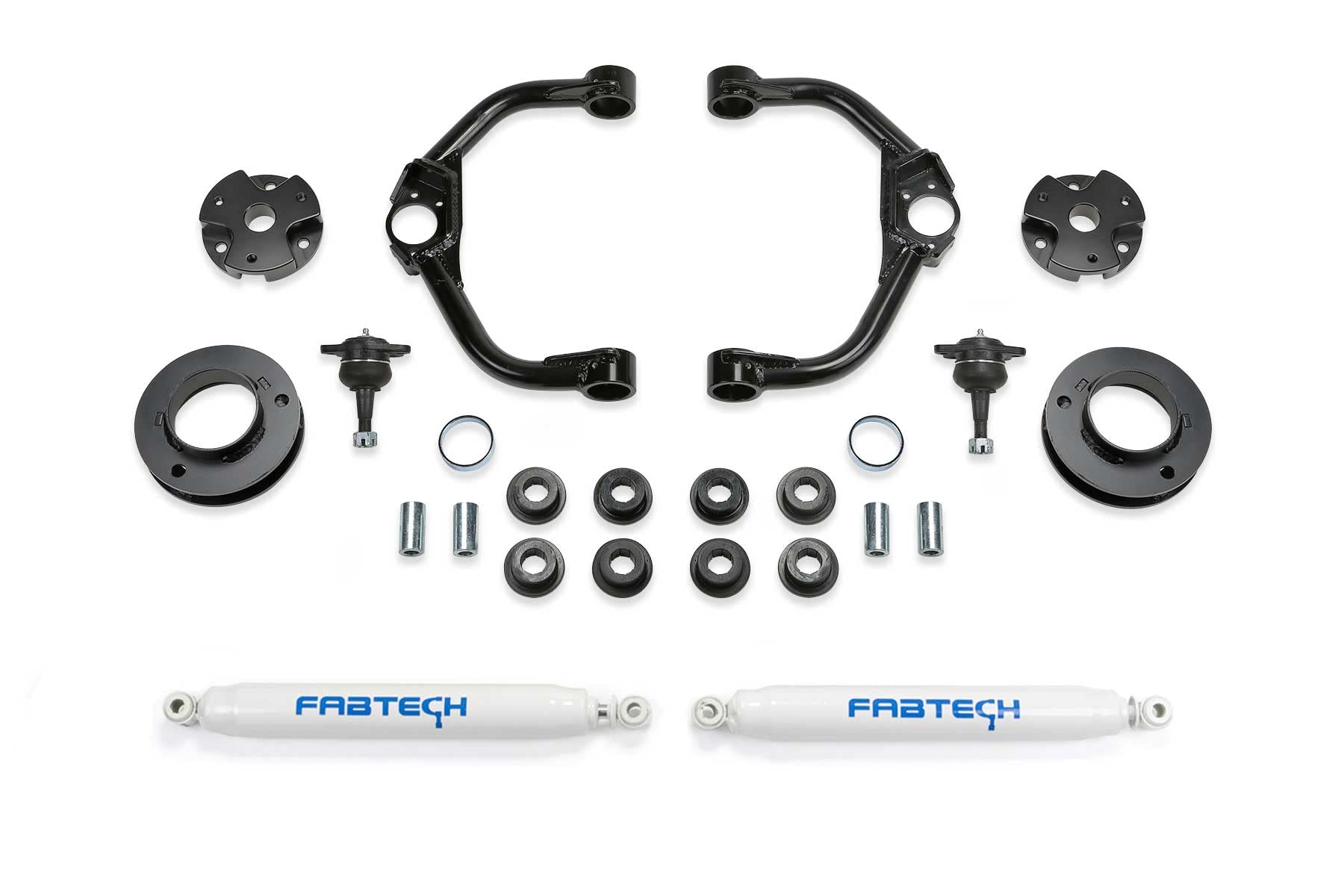Fabtech Performance K3167 Lift System w/Shocks 3 in. Lift For PN[FTS23202/FTS23204/FTS7188] Lift System w/Shocks