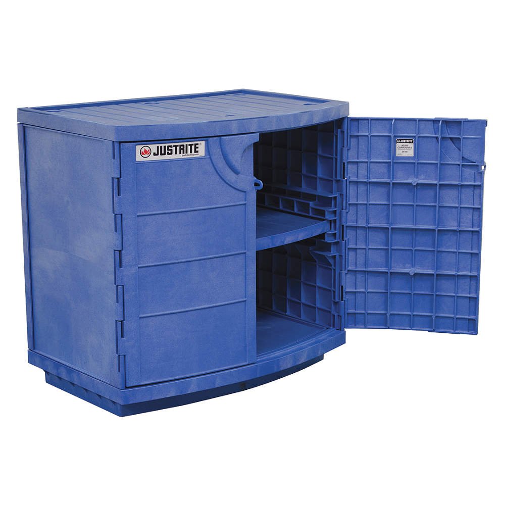 Acid Blue Poly CORROSIVECABINET