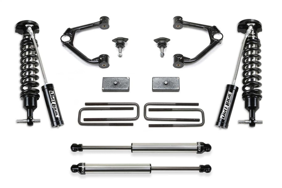 K1196DL Fabtech Motorsports 1.5 Budget Sys W/ Dl 2.5 Resi & 2.