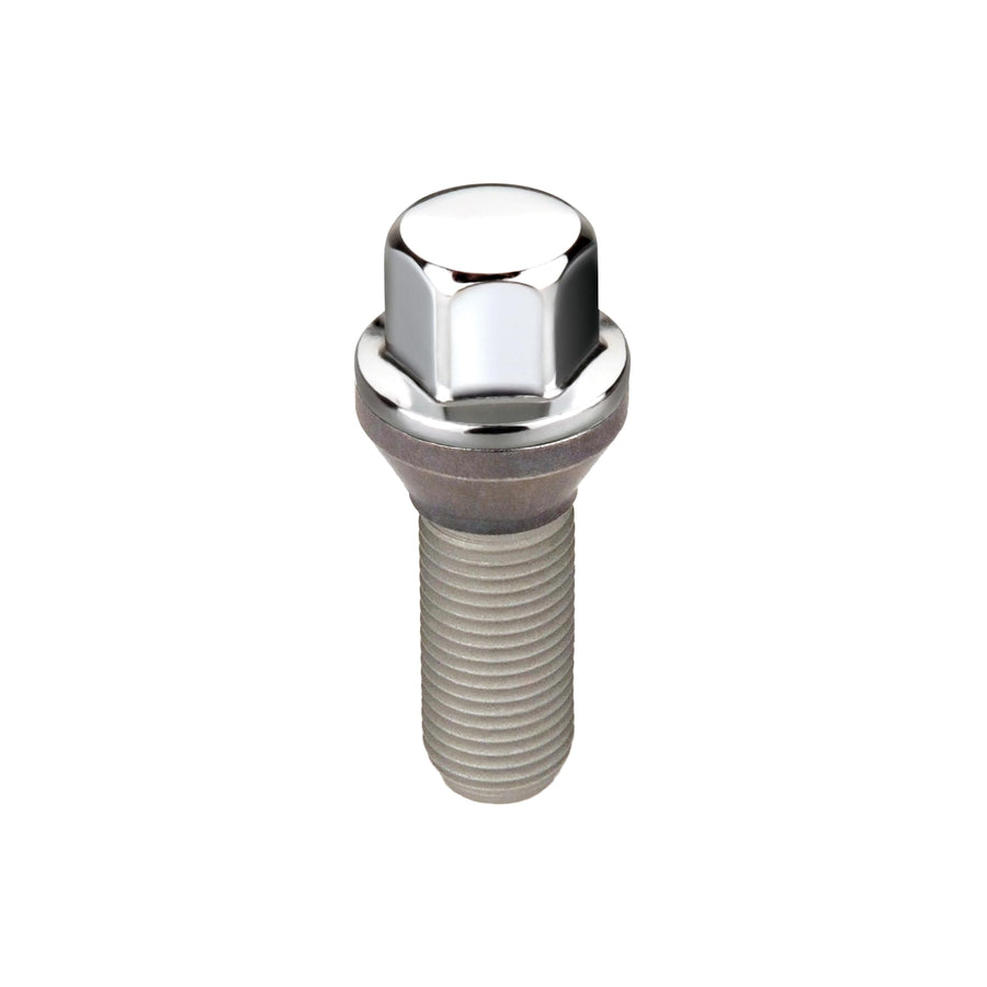 Chrome M14 x 1.5 Thread Size McGard Cone Seat Lug Bolt, (Pack of 50)