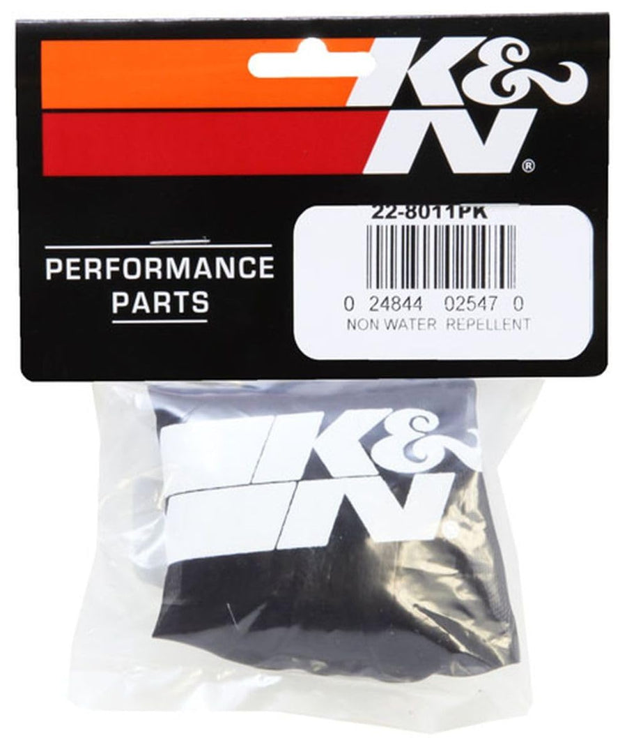 K&N Black 22-8011PK Precharger Filter Wrap - For Your K&N RB-0800 Filter