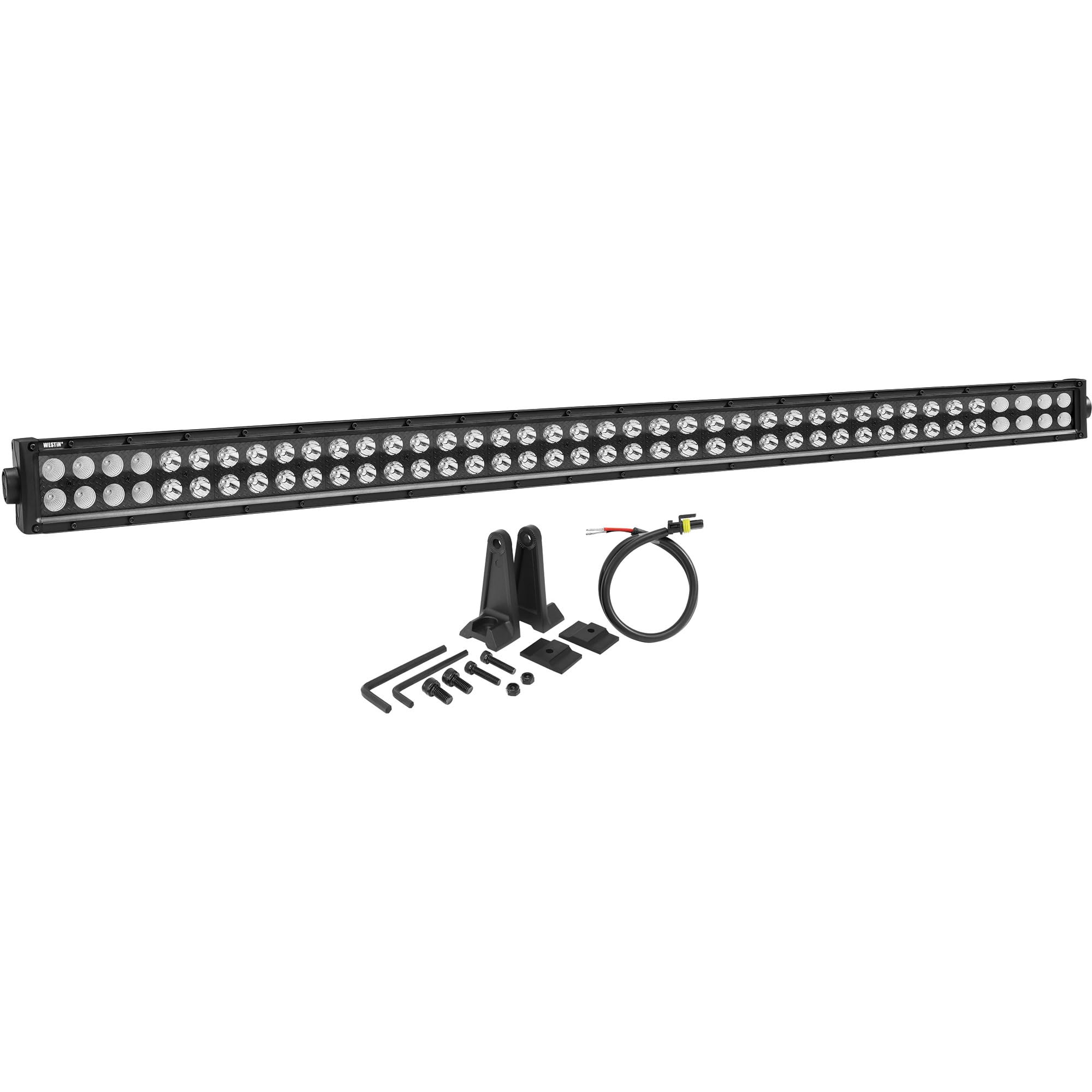 B-Force Westin 09-12212-80C Black Face 40 inch Double Row LED Light Bar with Combo Beam