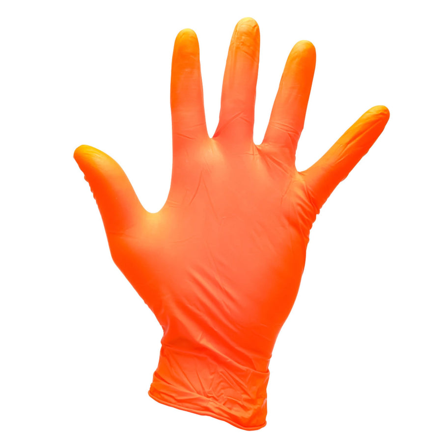 40288 Camco RV Sanitation Disposable Nitrile Gloves - 30ct, Orange