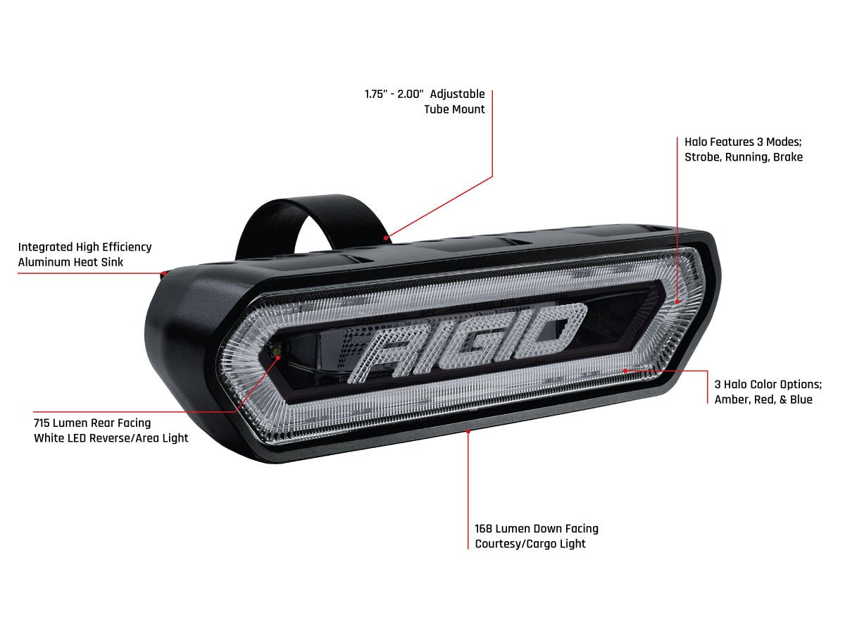 Rigid Industries Blue 90144 Rigid Chase Tail Light