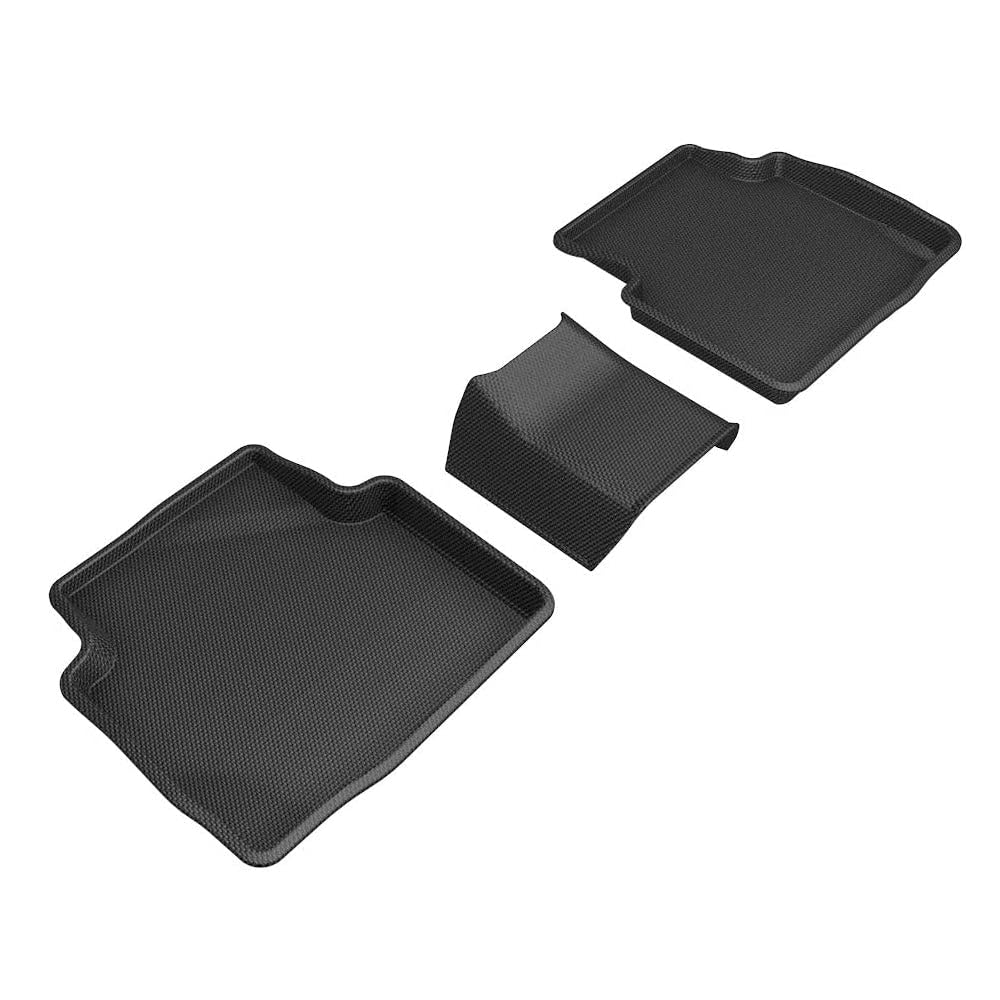 Kagu 3D MAXpider Custom Fit Floor Mat (Black) Compatible with Ford Escape Gasoline 2020-2026 - Second Row