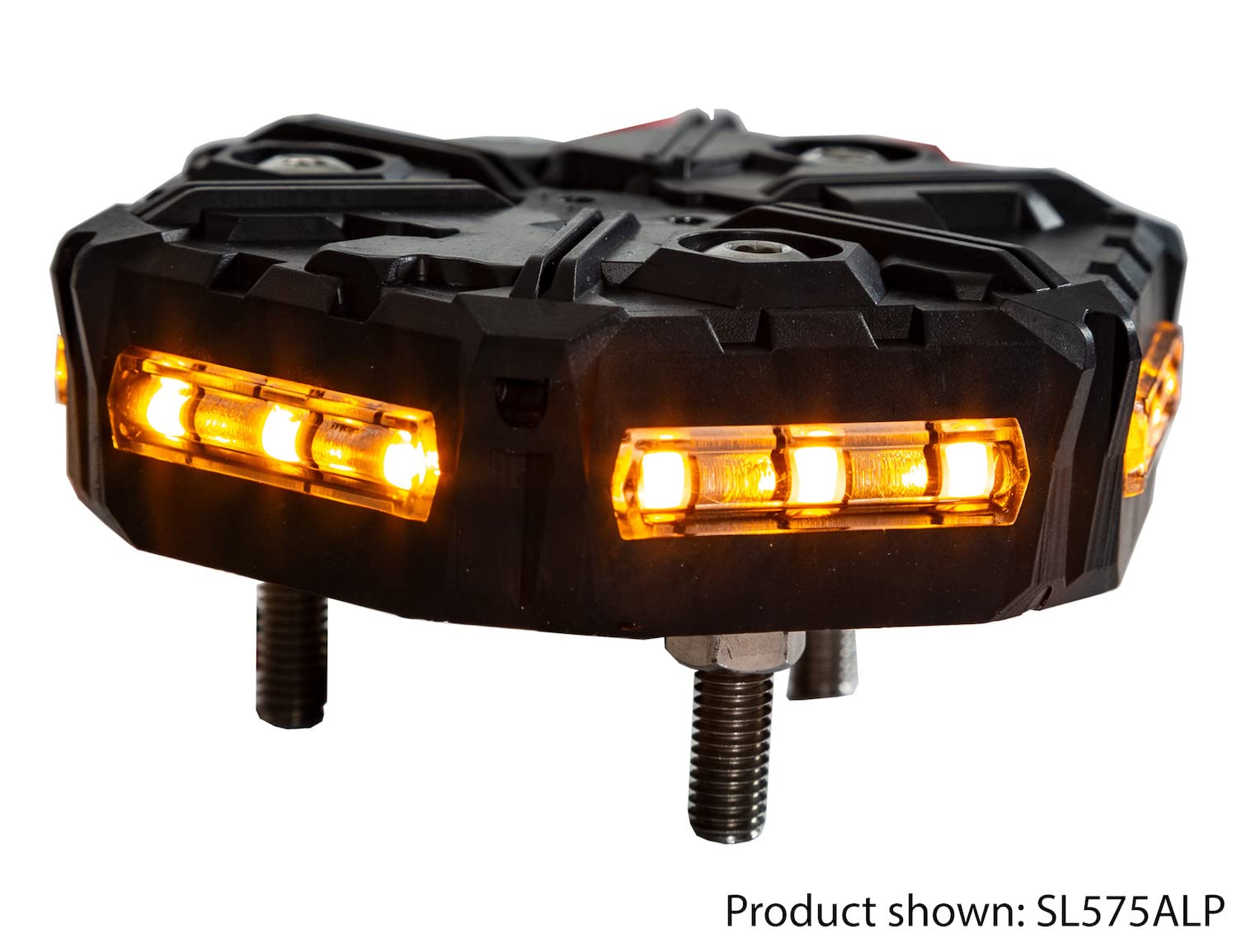 Class 2 Buyers Products LED Micro Beacon with Magnetic Mount and Auxiliary Plug, Strobe Light Beacon, Utility Truck, Trailer, Work Truck, Light Bar, Amber