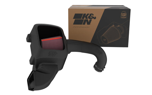 Cold Air Intake System K&N NextGen: High-Flow Cotton Filter: Compatible with 2009-2023 DODGE/Ram 1500; 1500 Classic; 2500; 3500; 50-1561