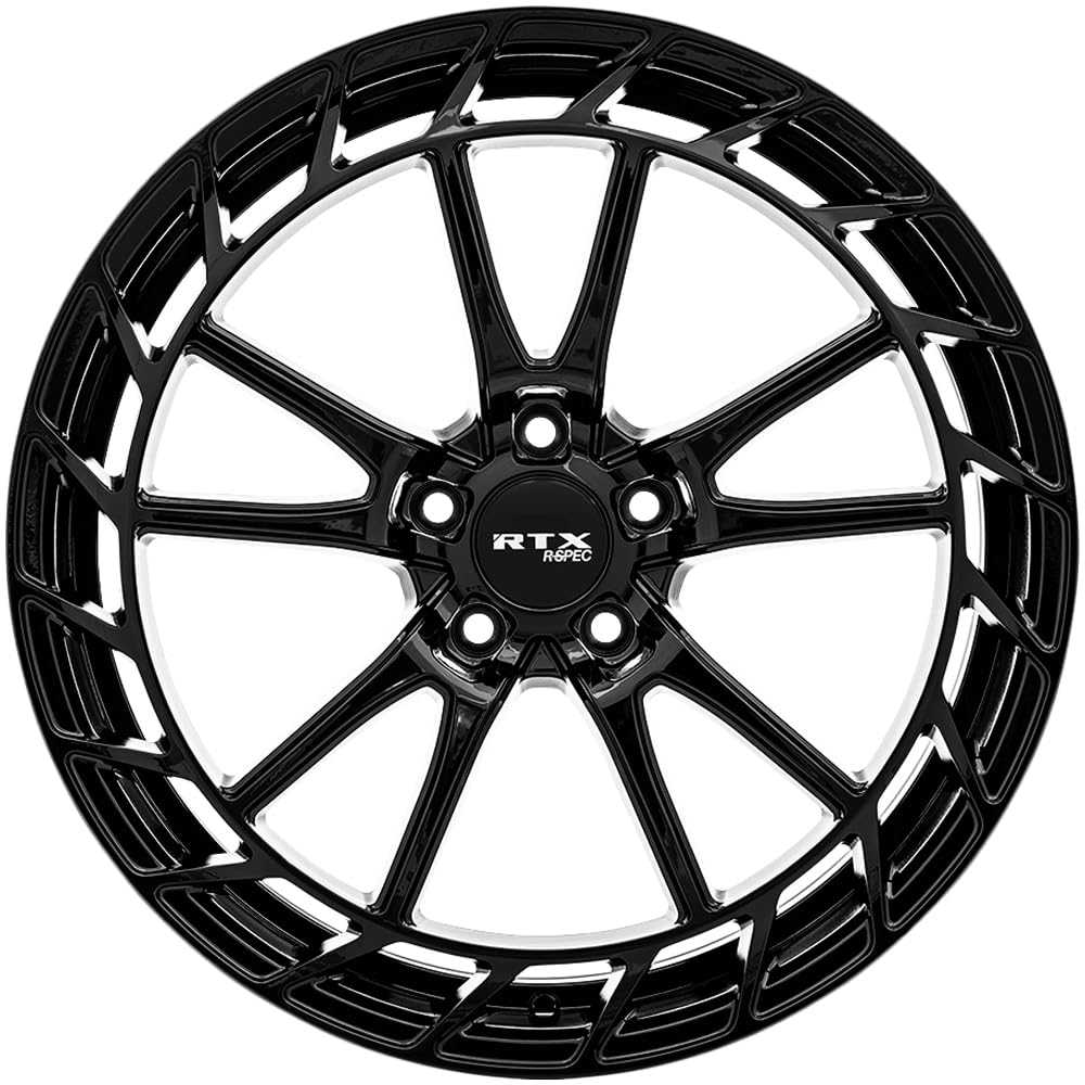 RTX RS05 Wheel Custom - 18x8, 40 Offset, 5x114.3 Bolt Pattern, 67.1mm Hub - Gloss Black Rim