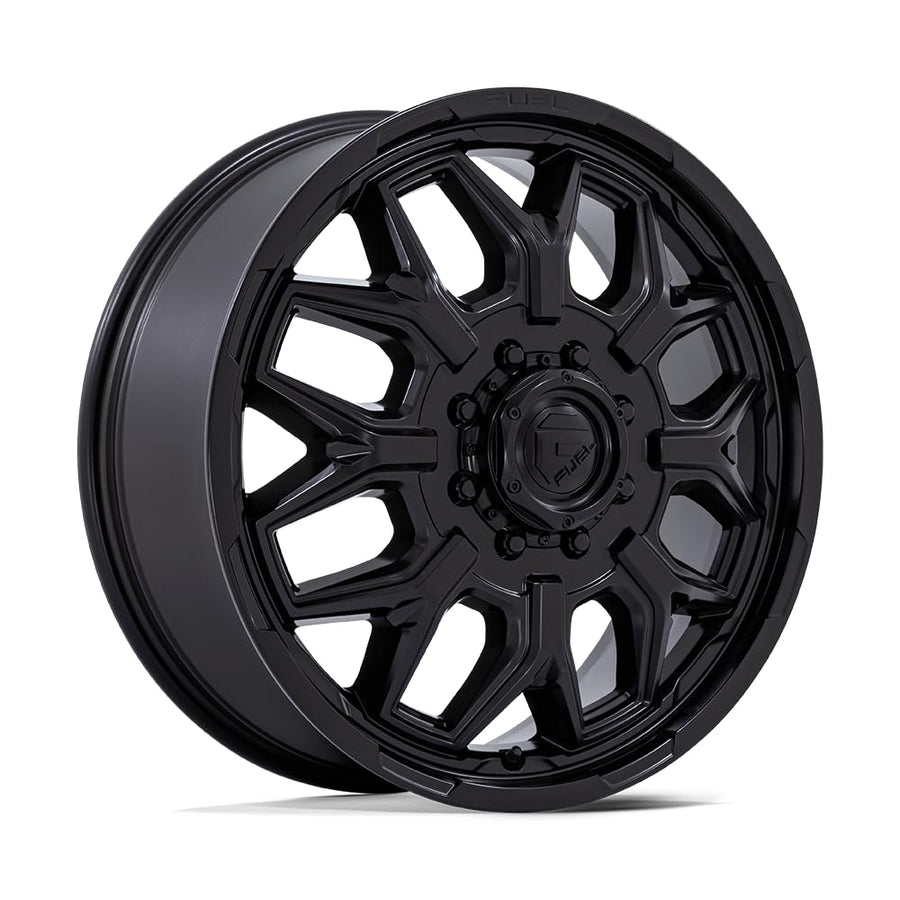FLUX FUEL OFF-ROAD DUALLY 22X8.25 8X6.5 8.72 104mm BLACKOUT - D871228272