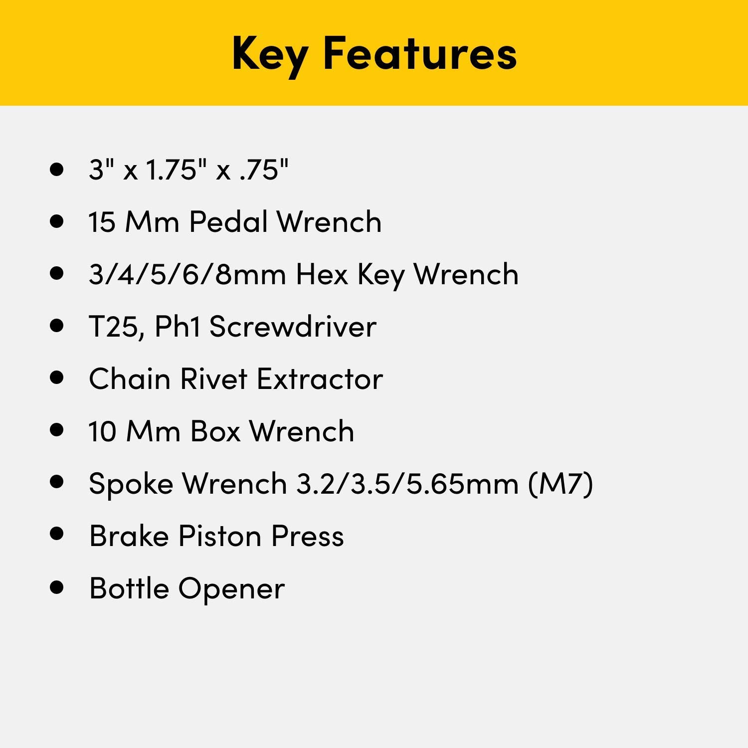 Pocket Multi Tool QuietKat, Easily Transportable for Small Adjustments and Quick Fixes