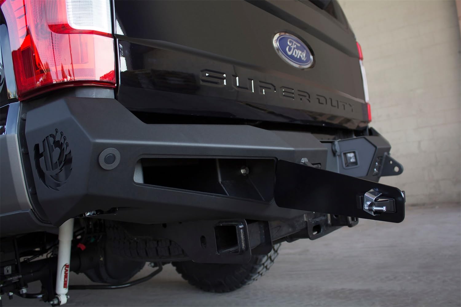 HoneyBadger Addictive Desert Designs Rear Bumper for Ford Super Duty