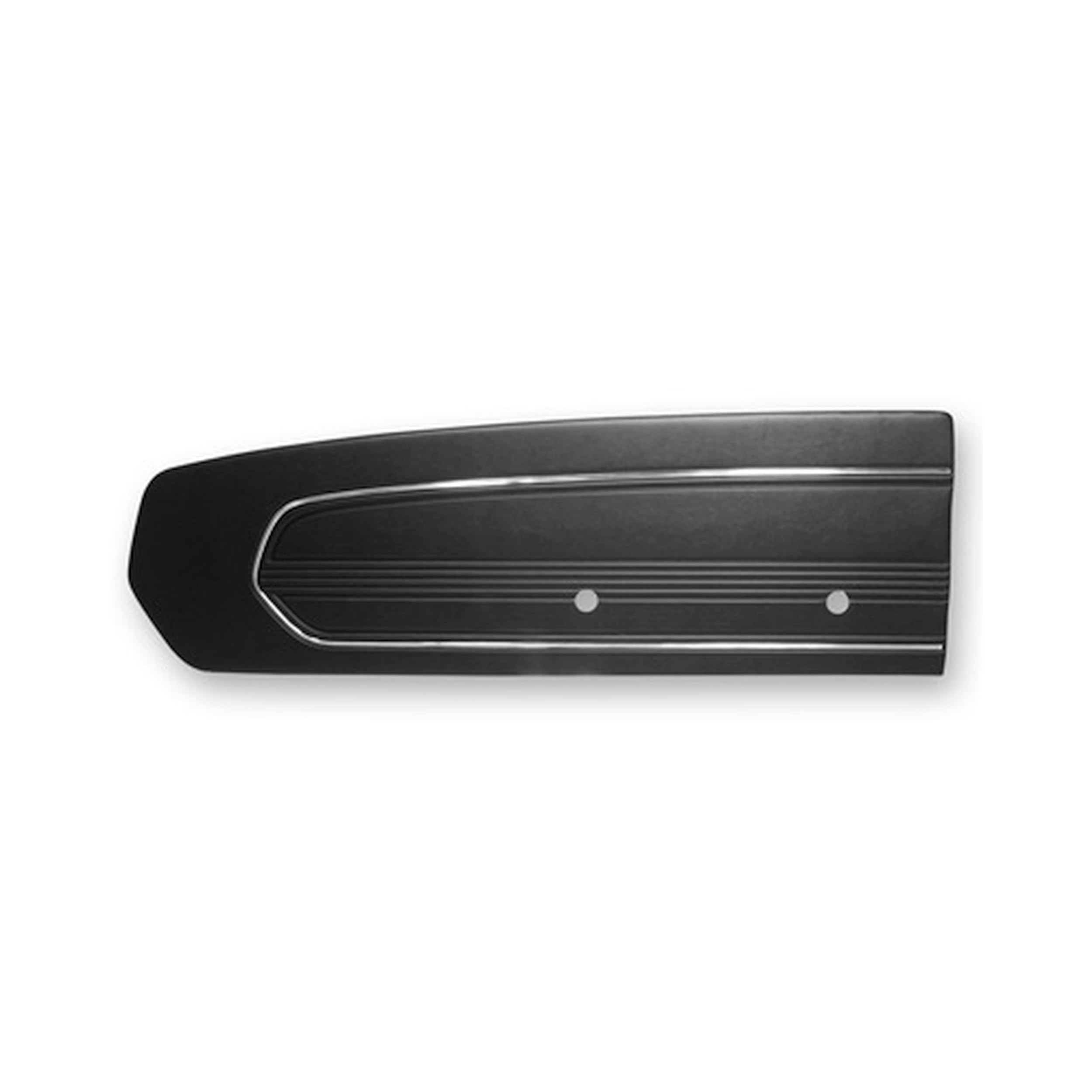 1967 Standard Door Panels Black Scott Drake C7ZZ-65239423BK