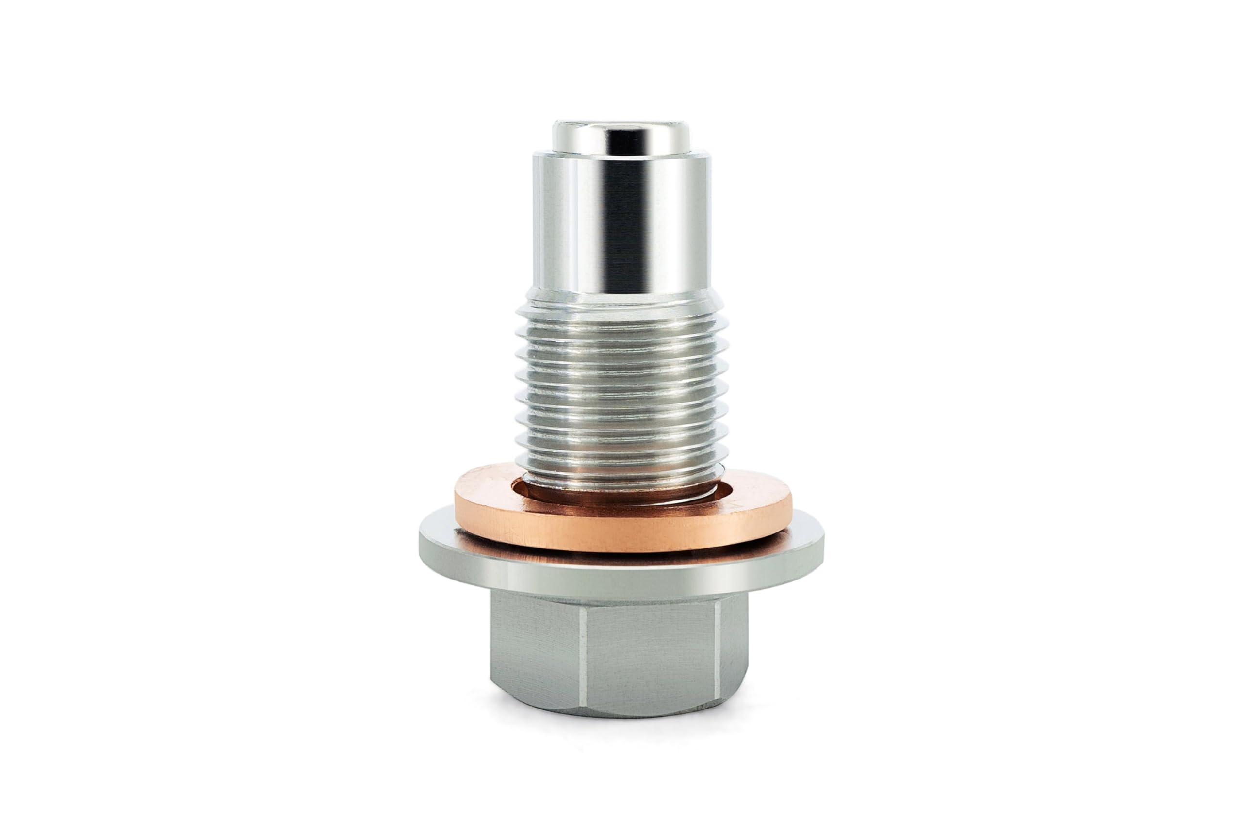Stainless Steel HPS Magnetic Oil Drain Plug Bolt Compatible for AM General Jeep Pontiac Mitsubishi vehicles, MDP-A050-20