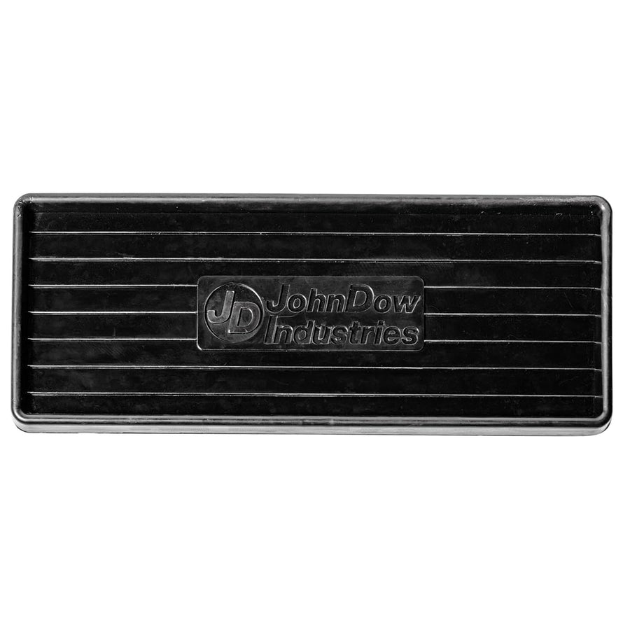 Tool Tray JohnDow Industries JDI-RT1, Non-Slip Heavy Duty Rubberized Tool Tray, Black 14 3/4″ Length x 6 1/4″ Height x 1″ Depth