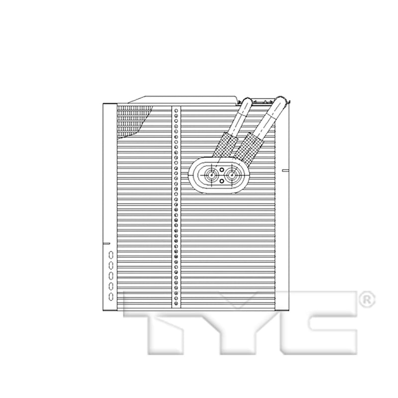 Hyundai Santa Fe TYC 97205 Replacement Evaporator