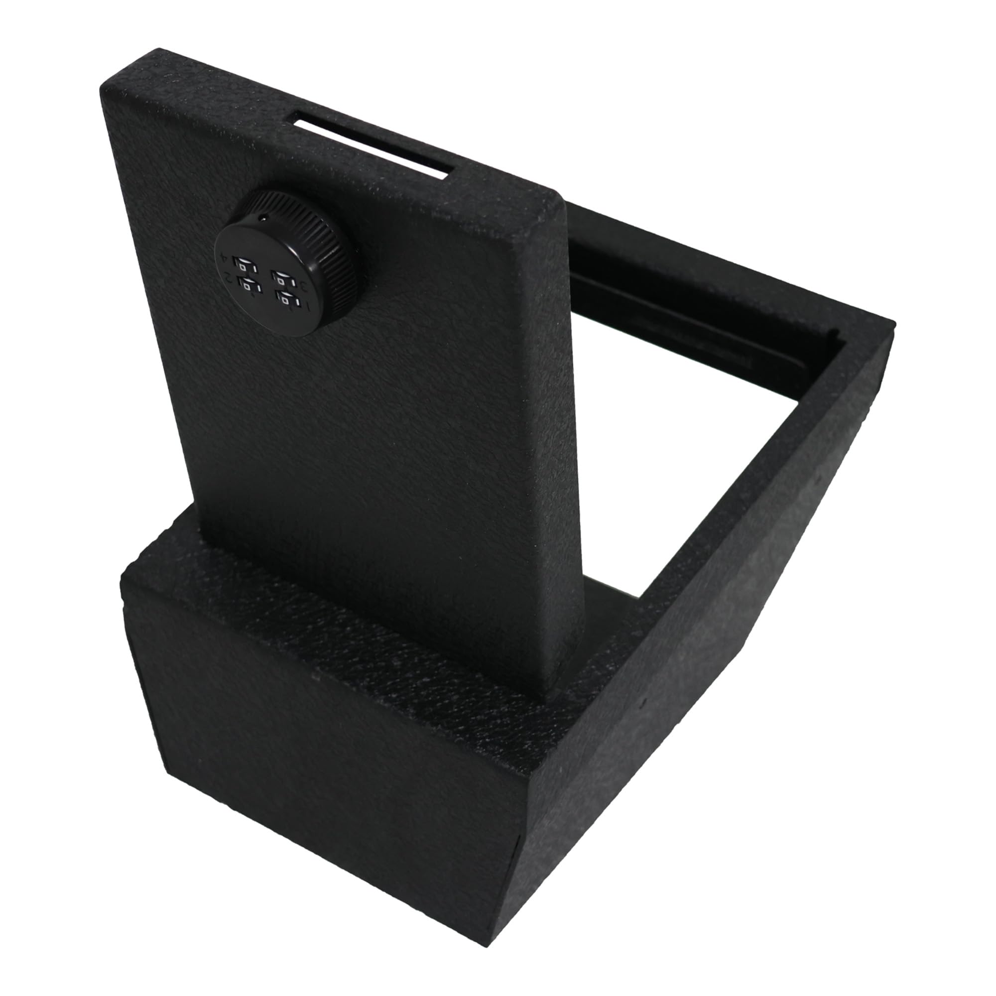 Center Console Safe Black Black Horse Compatible with 2021-2023 Tesla X -ASTX01