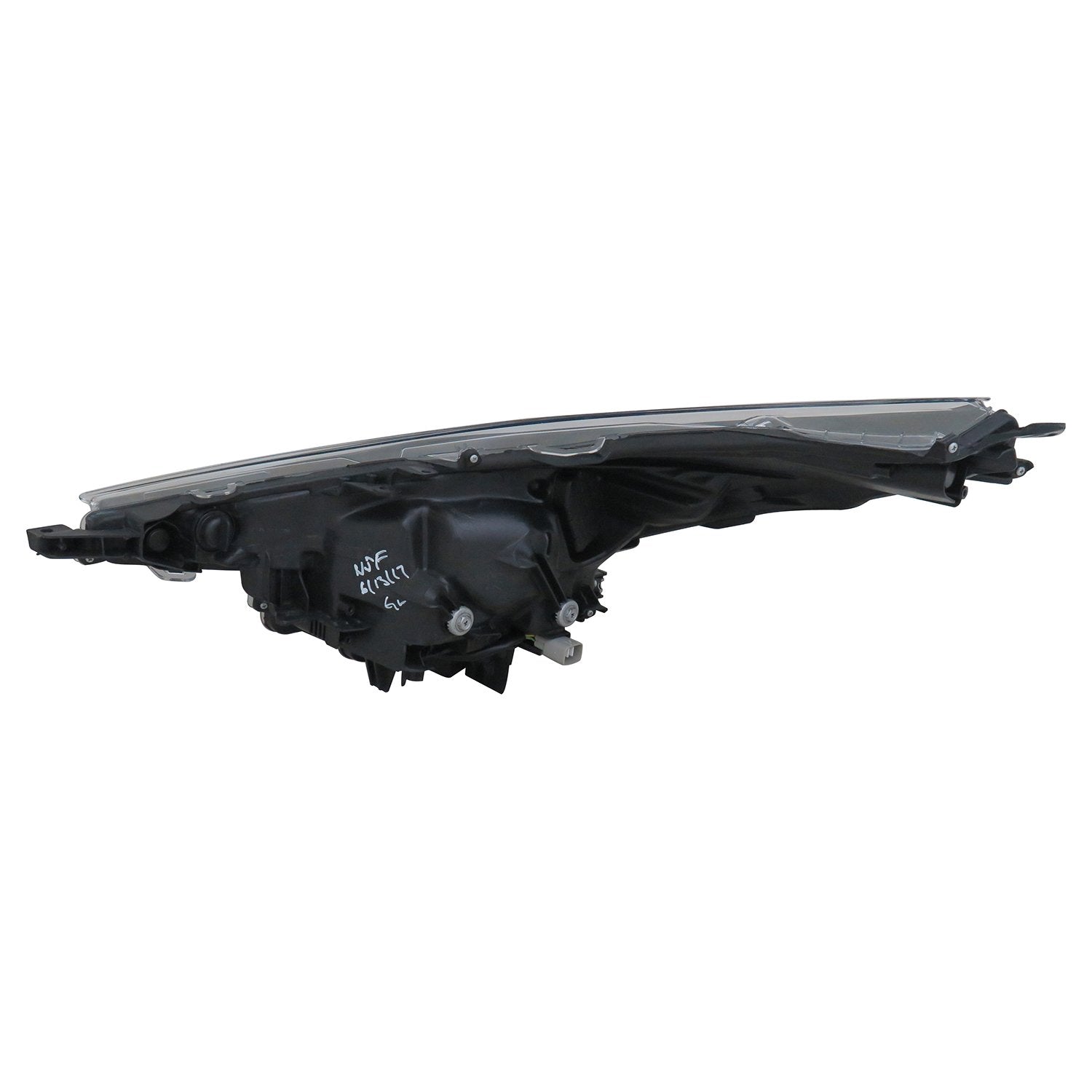 Right TYC Headlight Assembly Compatible with 2016-2018 Toyota Prius