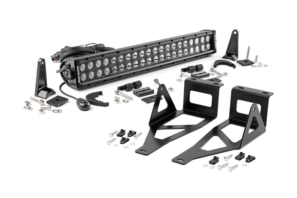 20" Rough Country Black Series LED Bumper Kit for 05-07 Ford Super Duty - 70665