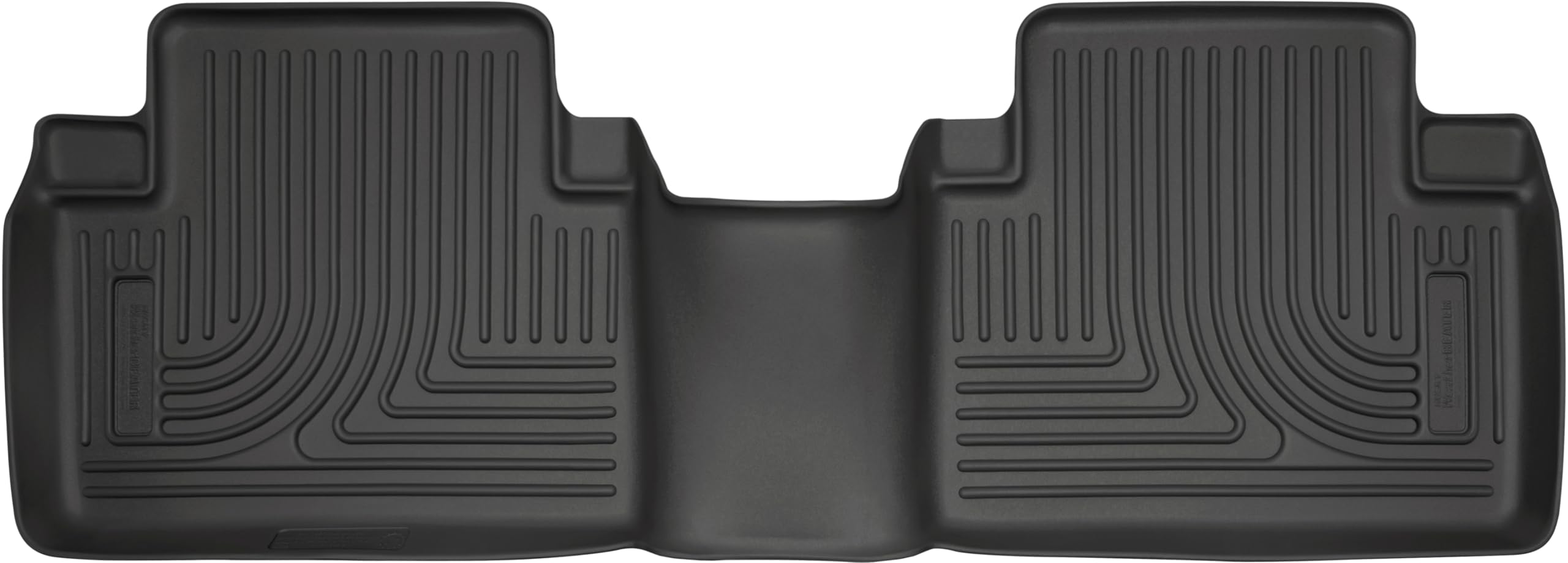 Weatherbeater Husky Liners Floor Mats | Fits 2014-2020 Nissan Rogue; 2014-2015 Nissan X-Trail | 2nd Row, 1-pc Black - 14381