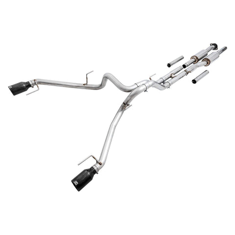 Ford Raptor AWE Tuning 2017+ 0 FG Performance Exhaust System - w/Diamond Black Tips - 3015-33106