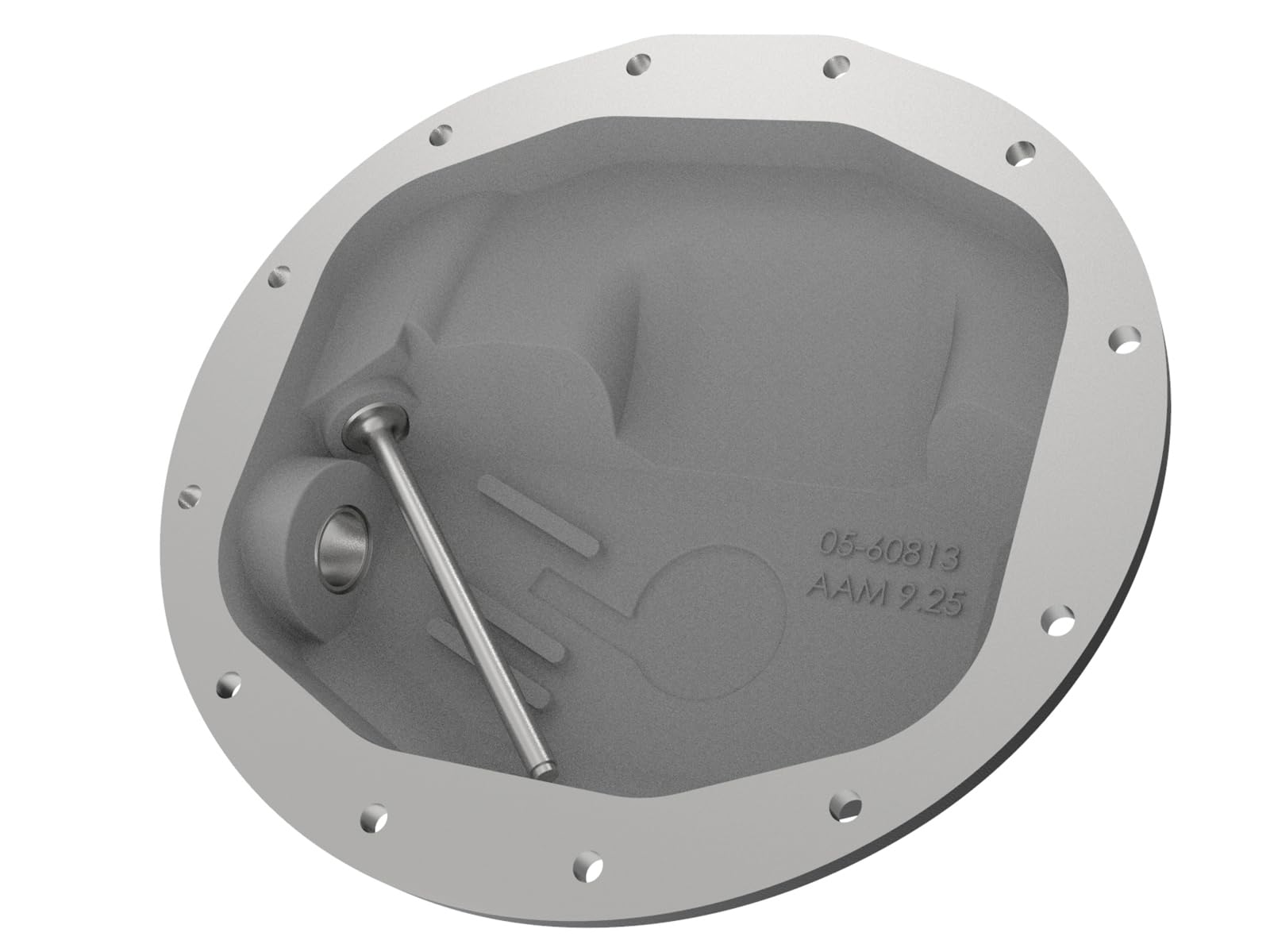 Pro Series aFe POWER Front Differential Cover Black w/Machined Fins - #46-70402 - Dodge Trucks 2500/3500 13-23 (AAM 9.25-12)