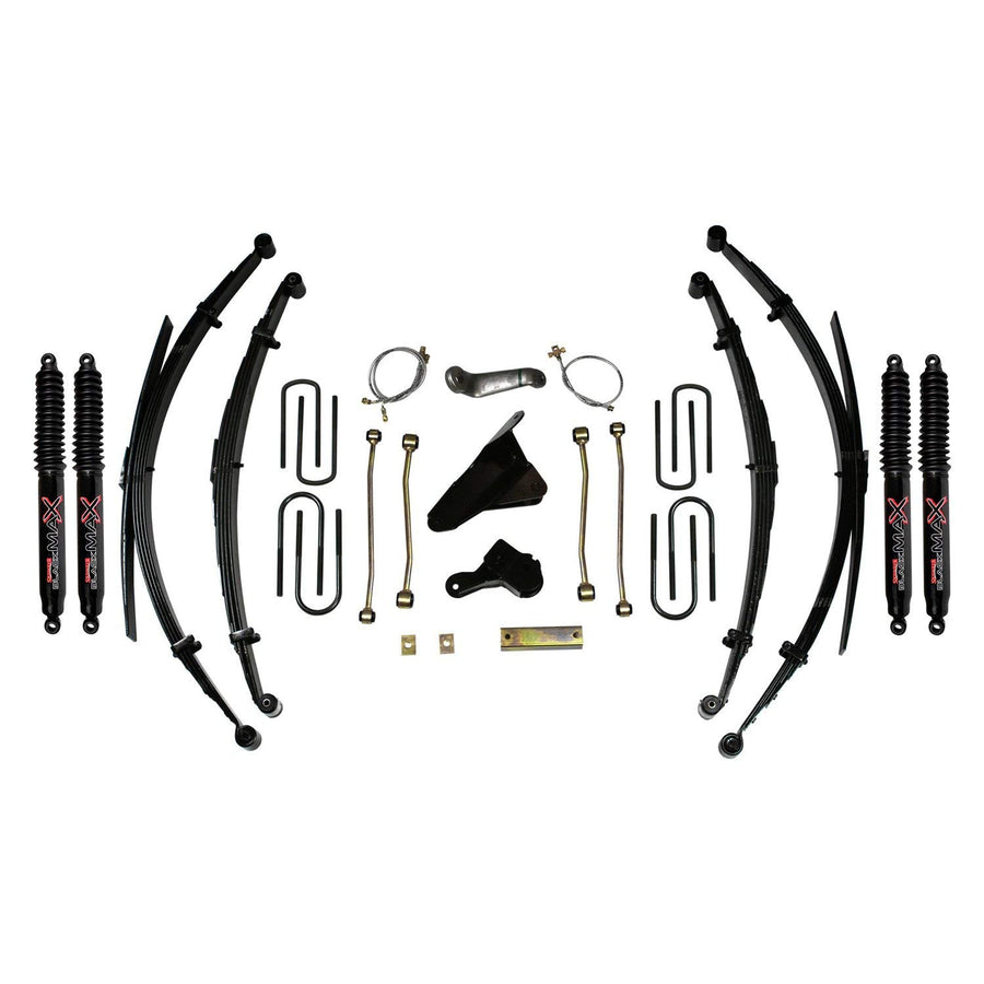 Skyjacker Suspension Lift Kit F9853MKS-AB w/Shock Black MAX Shocks 8 in. Lift