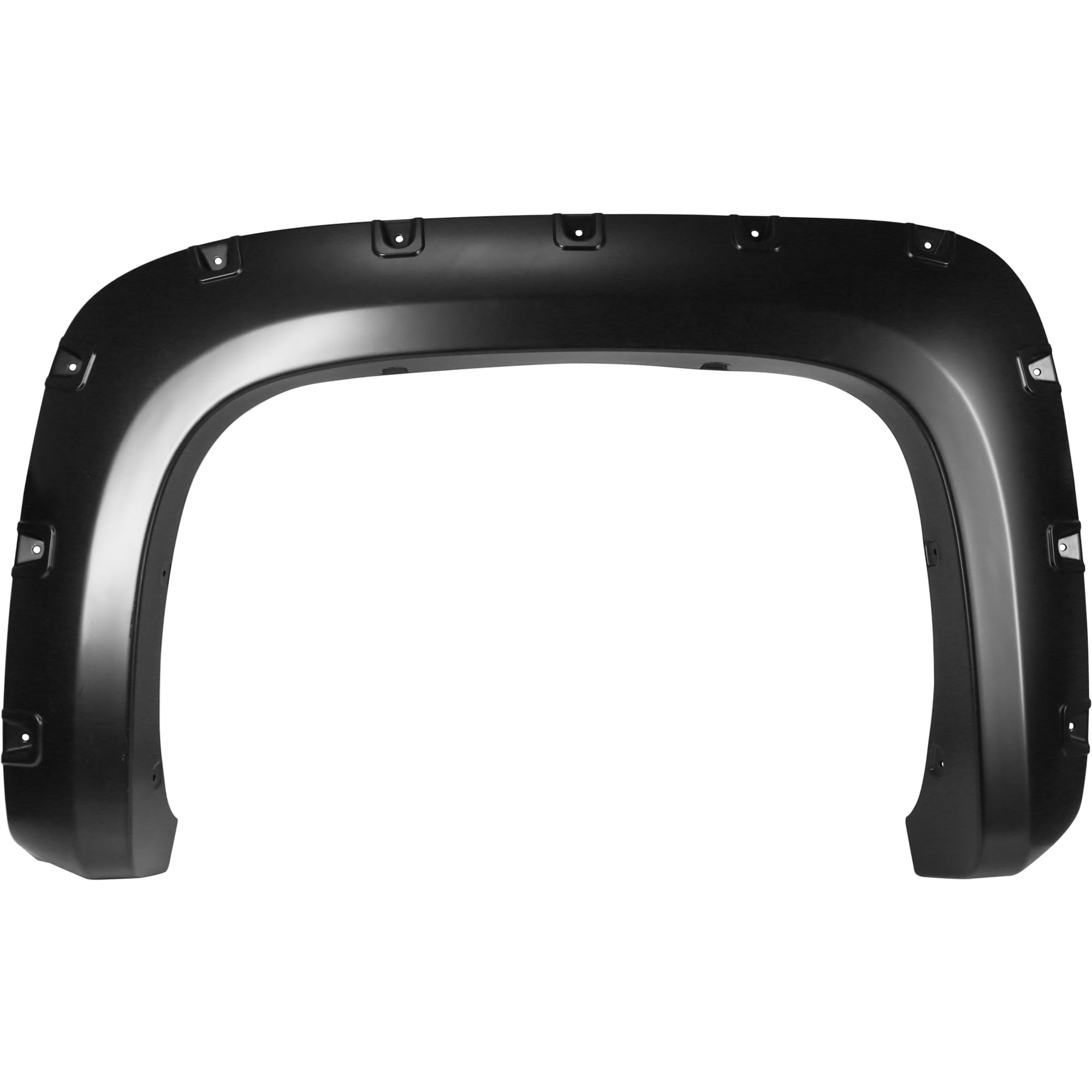 Fender Flares Black Riveted Style Black Compatible with 07-14 Silverado 1500|2007-2014 Chevrolet Silverado 2500|07-14 Silverado 3500-FPSSI07
