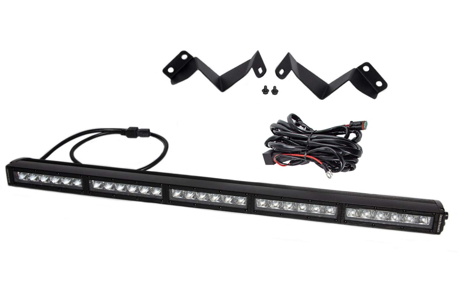 30" LED Light Bar Kit Diode Dynamics Stealth White compatible with Toyota Tacoma 2016-2023