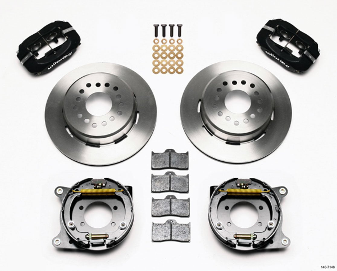 Disc Brake Kit Wilwood 140-7146 with Parking Brake for Ford
