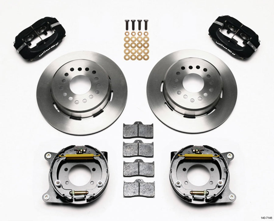Disc Brake Kit Wilwood 140-7146 with Parking Brake for Ford